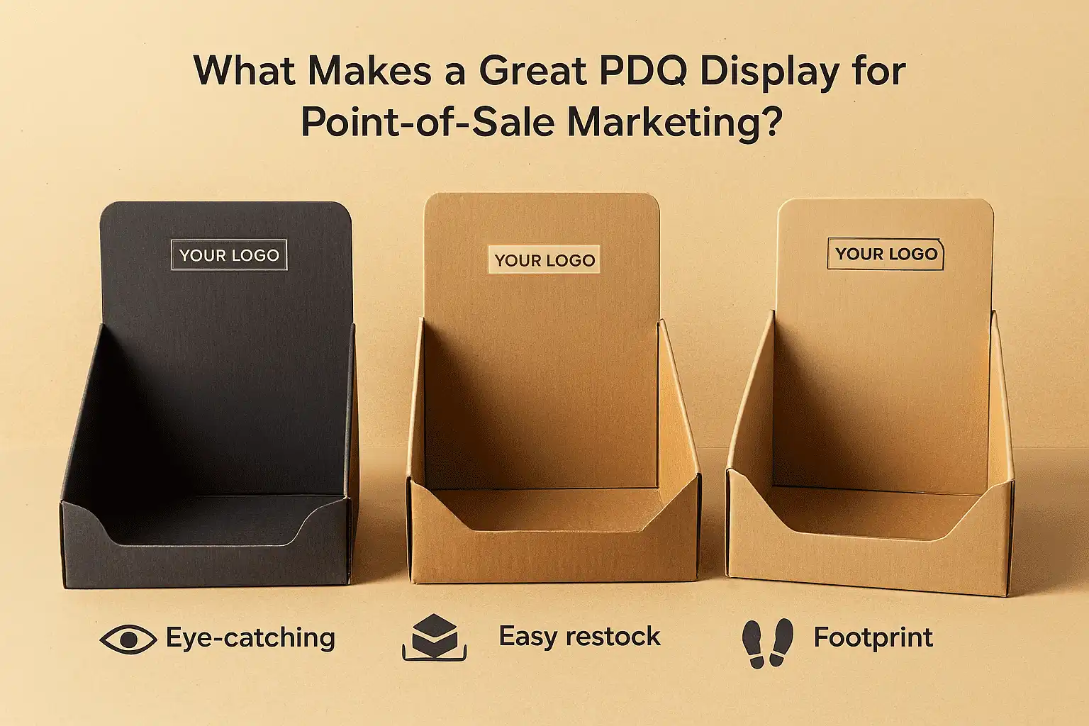 What Makes a Great PDQ Display for Point-of-Sale Marketing?